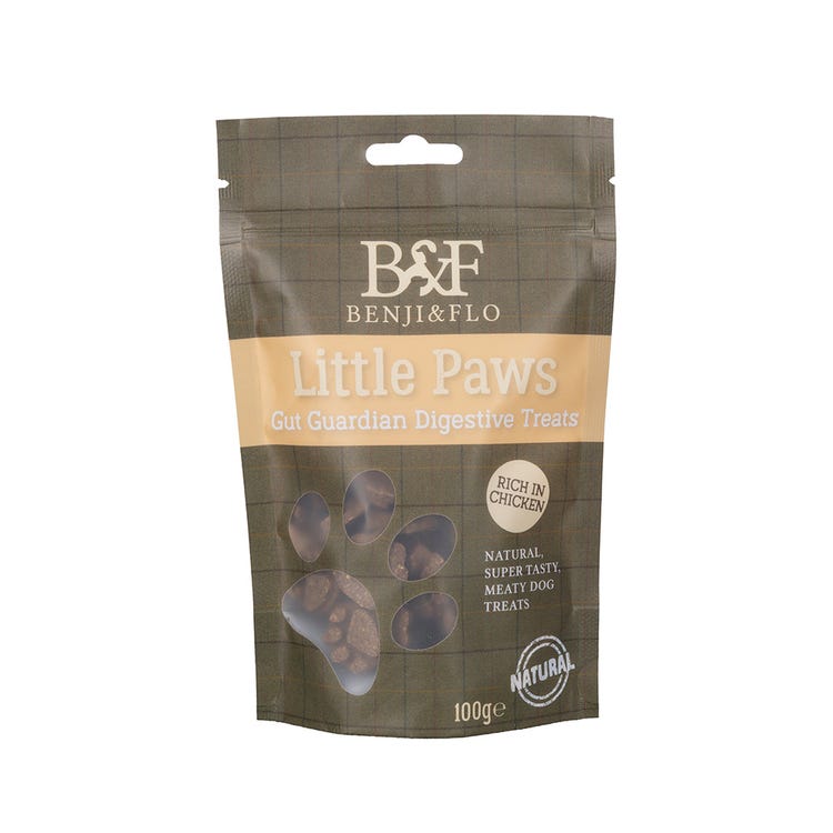 Benji &amp; Flo Little Paws Gut Guardian Digestive Treats image 1